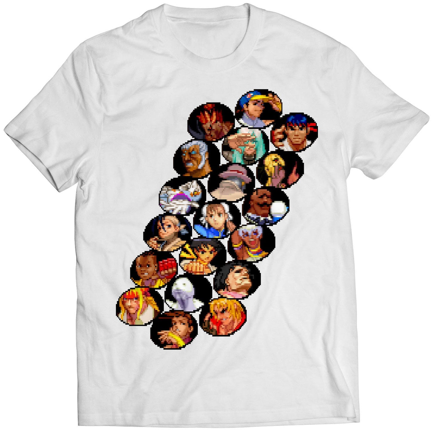 SF3 3rd Strike 3s Character Select T-shirt