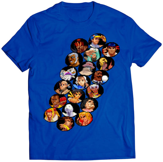 SF3 3rd Strike 3s Character Select T-shirt