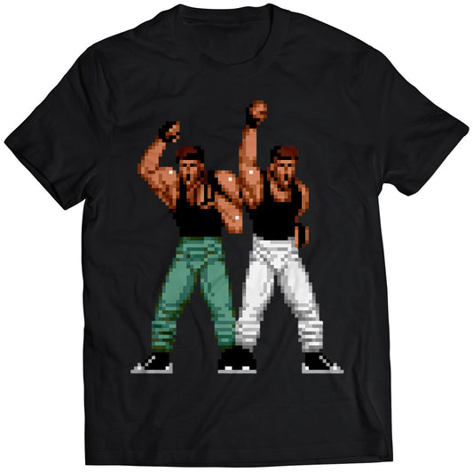 Badass Dudes VS Ninjas Win Pose Premium Unisex T-shirt