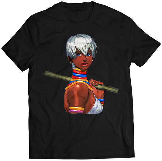 Elena SF3 3rd Strike 3s Portrait T-shirt (Vectorized Design)