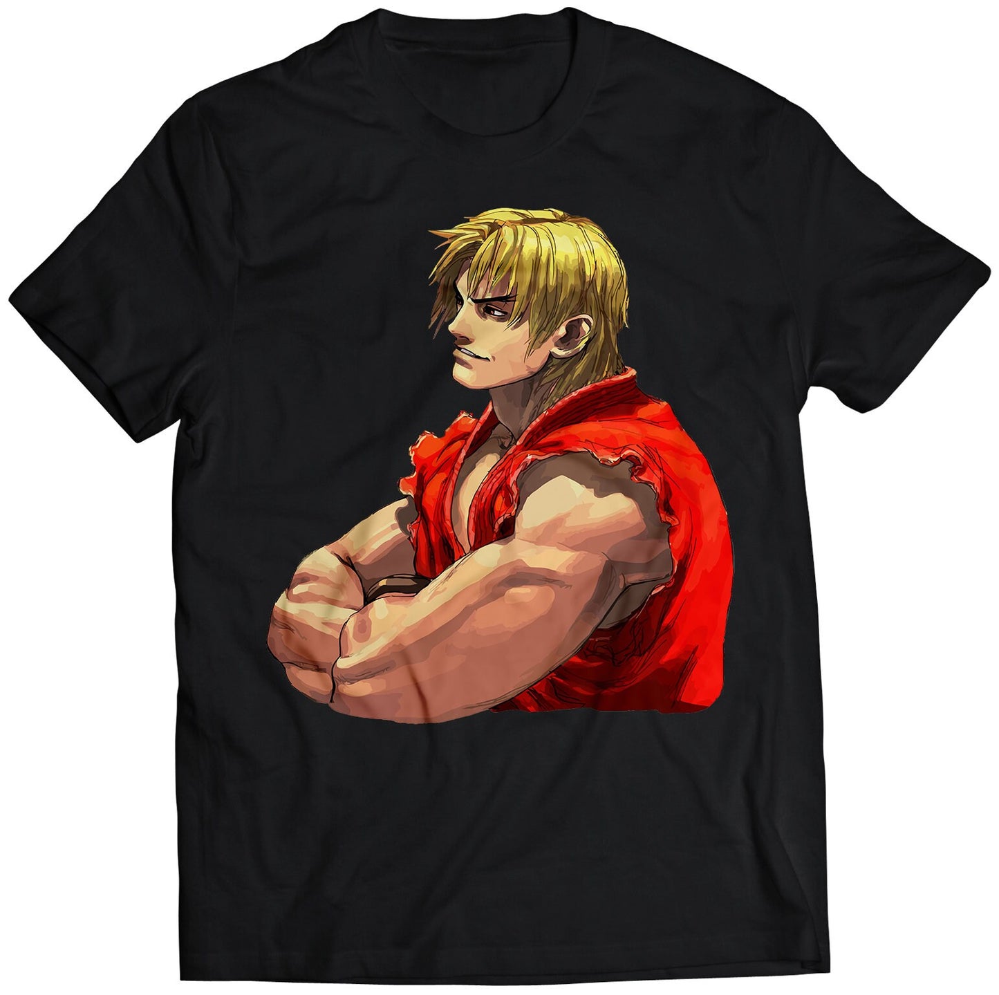 Ken SF3 3rd Strike 3s Portrait T-shirt (Vectorized Design)