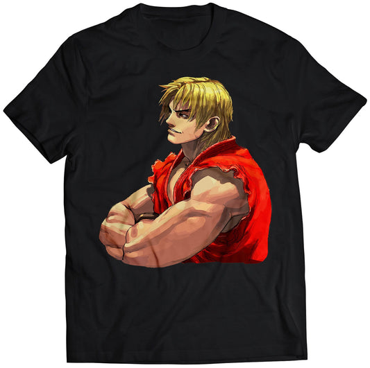 Ken SF3 3rd Strike 3s Portrait T-shirt (Vectorized Design)