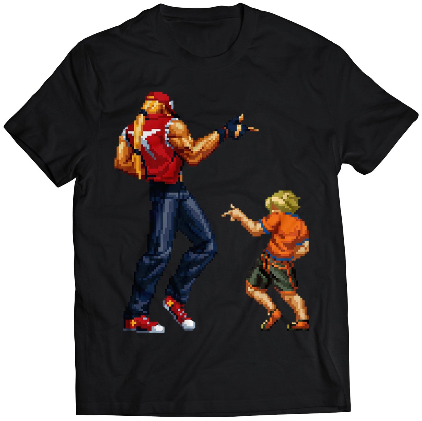 Terry Bogard & Rock Howard Premium Unisex T-shirt