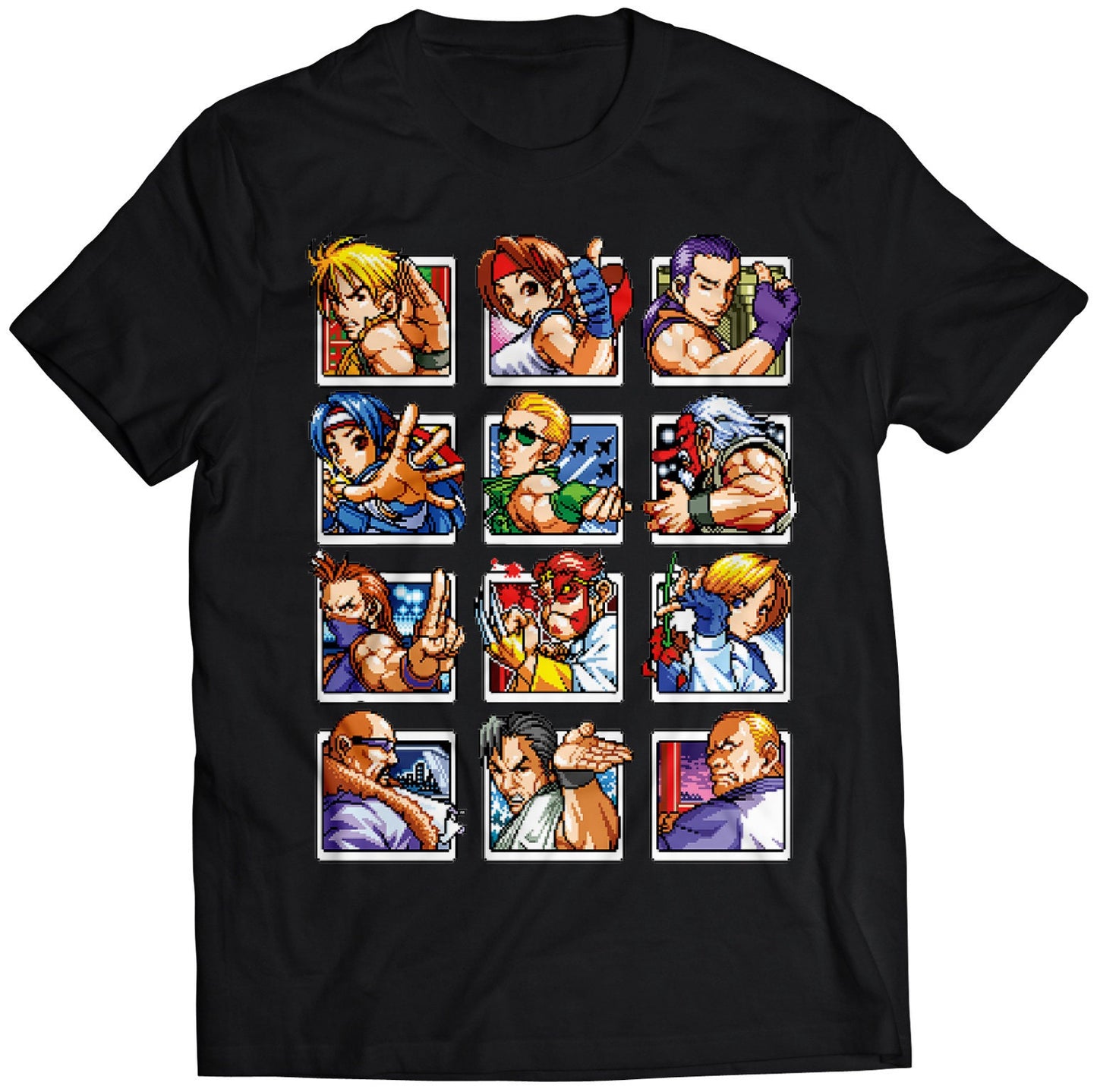 Art of Fighting Card T-shirt