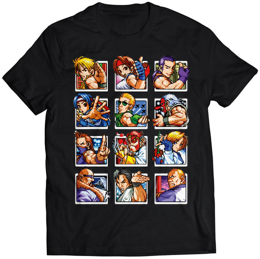 Art of Fighting Card T-shirt