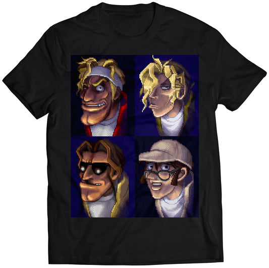 Metaal Slug 5 Portraits T-shirt