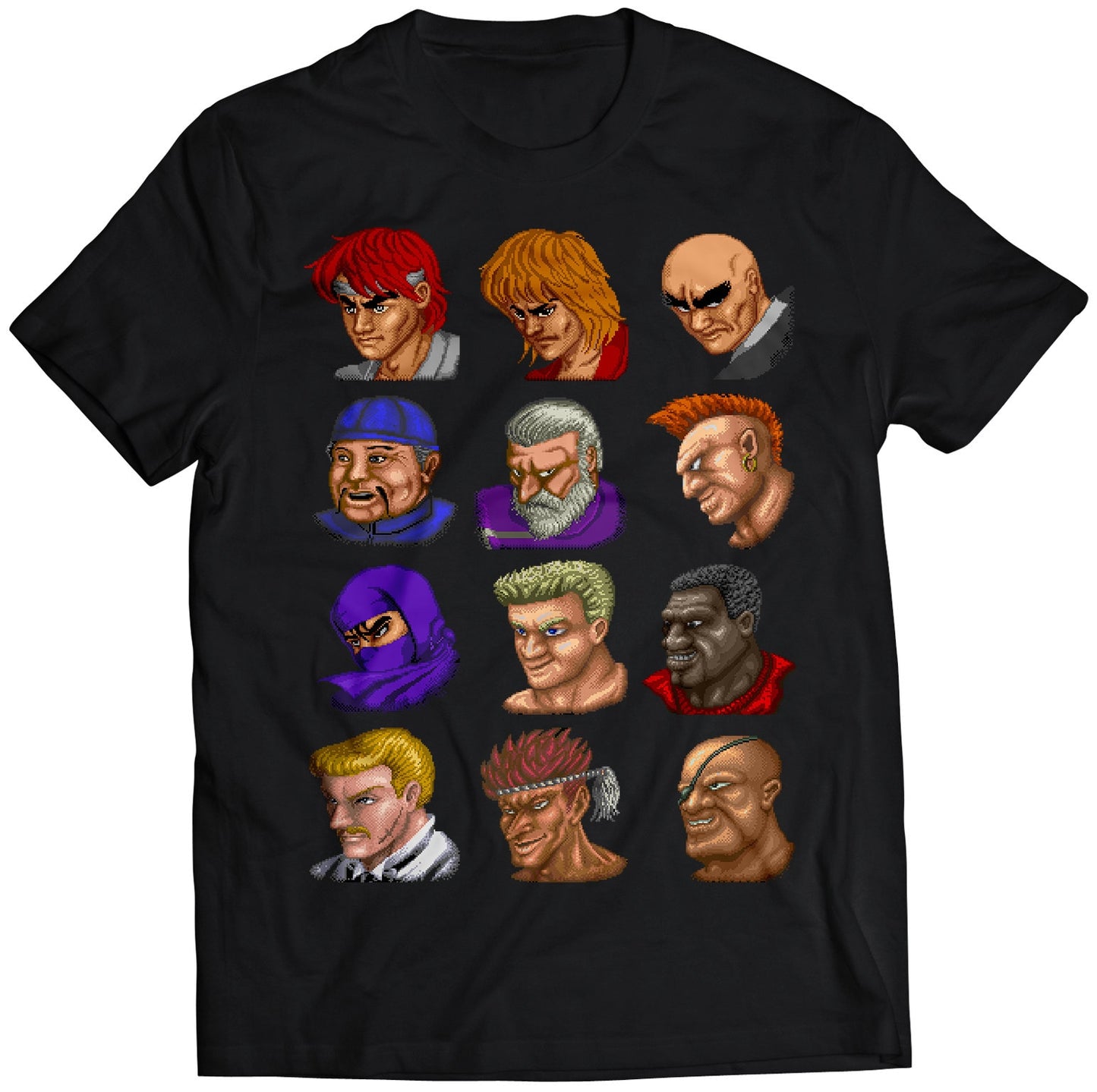 Street Fighting Portraits T-shirt