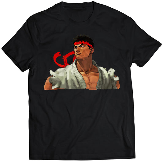 Ryu SF3 3rd Strike 3s Portrait T-shirt (Vectorized Design)