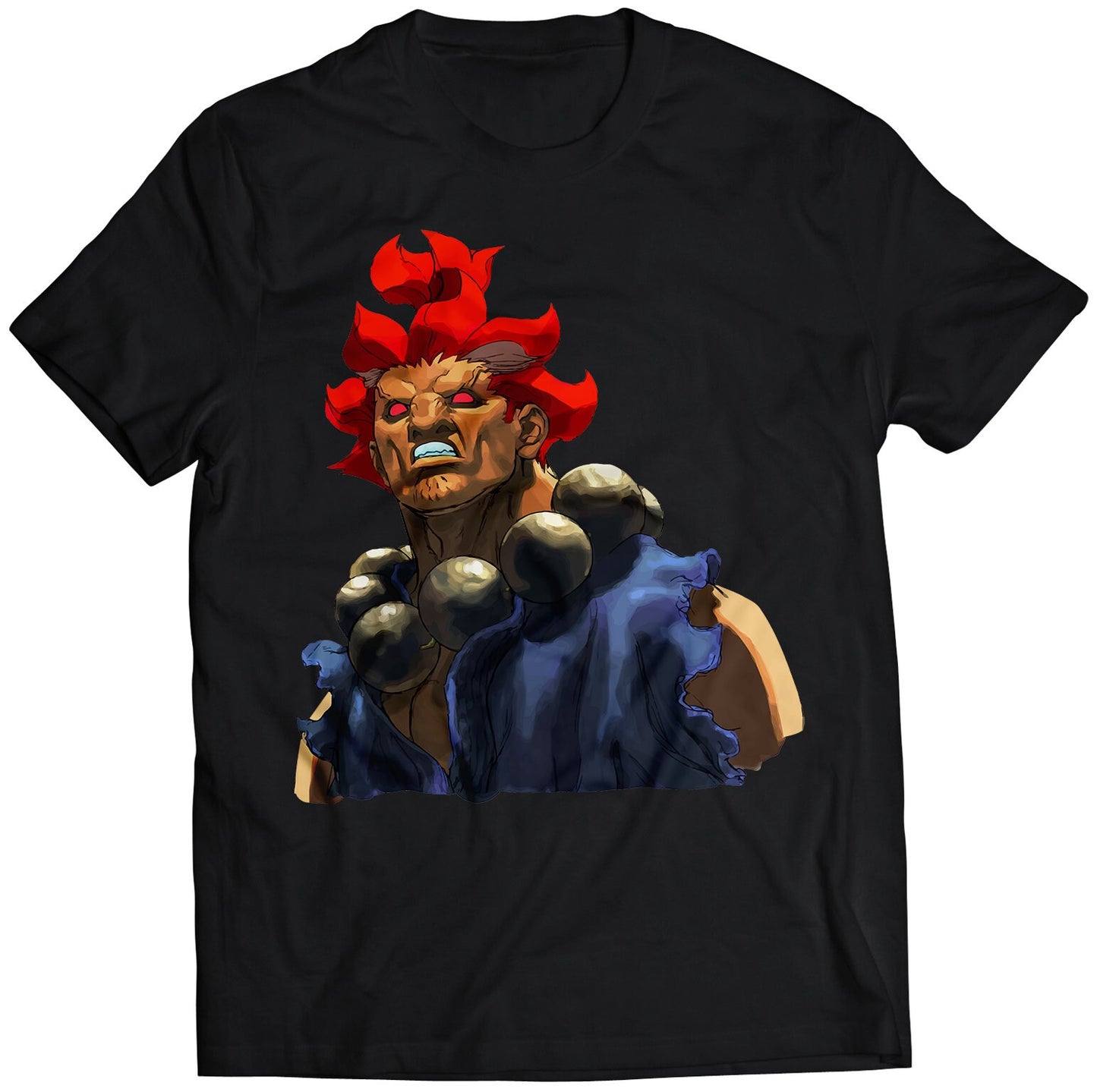 Akuma SF3 3rd Strike 3s Portrait T-shirt (Vectorized Design)