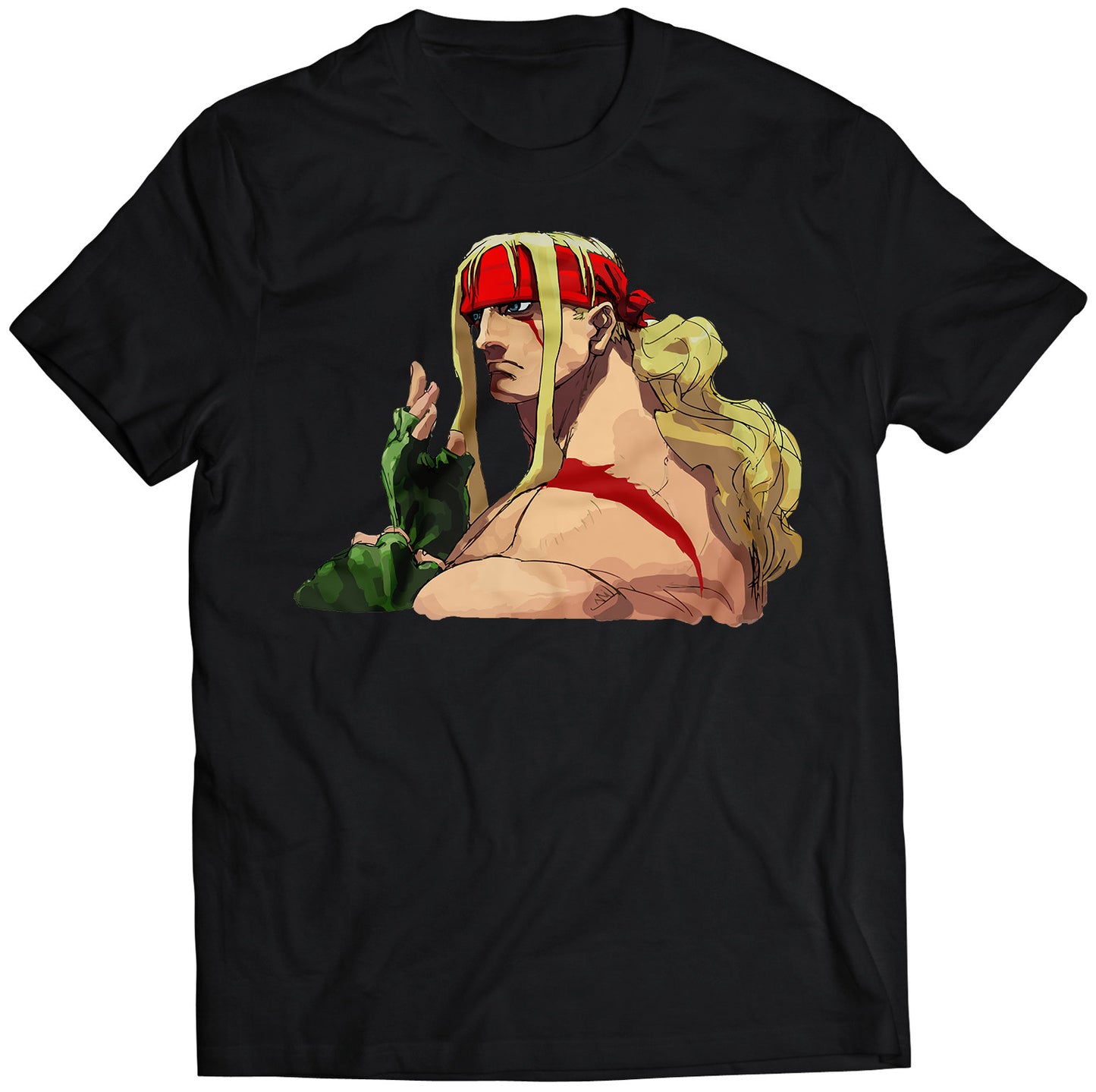 Alex SF3 3rd Strike 3s Portrait T-shirt (Vectorized Design)