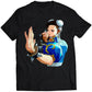 Chun li SF3 3rd Strike 3s Portrait T-shirt (Vectorized Design)
