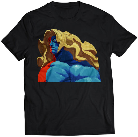 Gill SF3 3rd Strike 3s Portrait T-shirt (Vectorized Design)