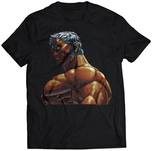 Urien SF3 3rd Strike 3s Portrait T-shirt (Vectorized Design)