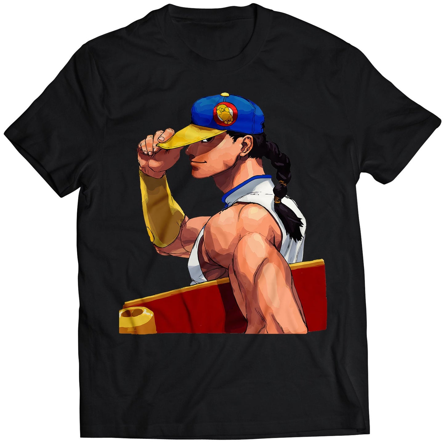 Yun SF3 3rd Strike 3s Portrait T-shirt (Vectorized Design)