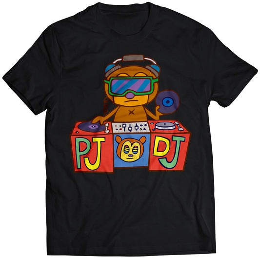 DJ PJ Berri PaRapper the Rapper T-shirt (Vectorized Design)