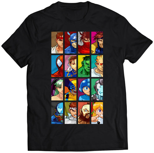 MVC Half Face Portraits Premium Unisex T-shirt