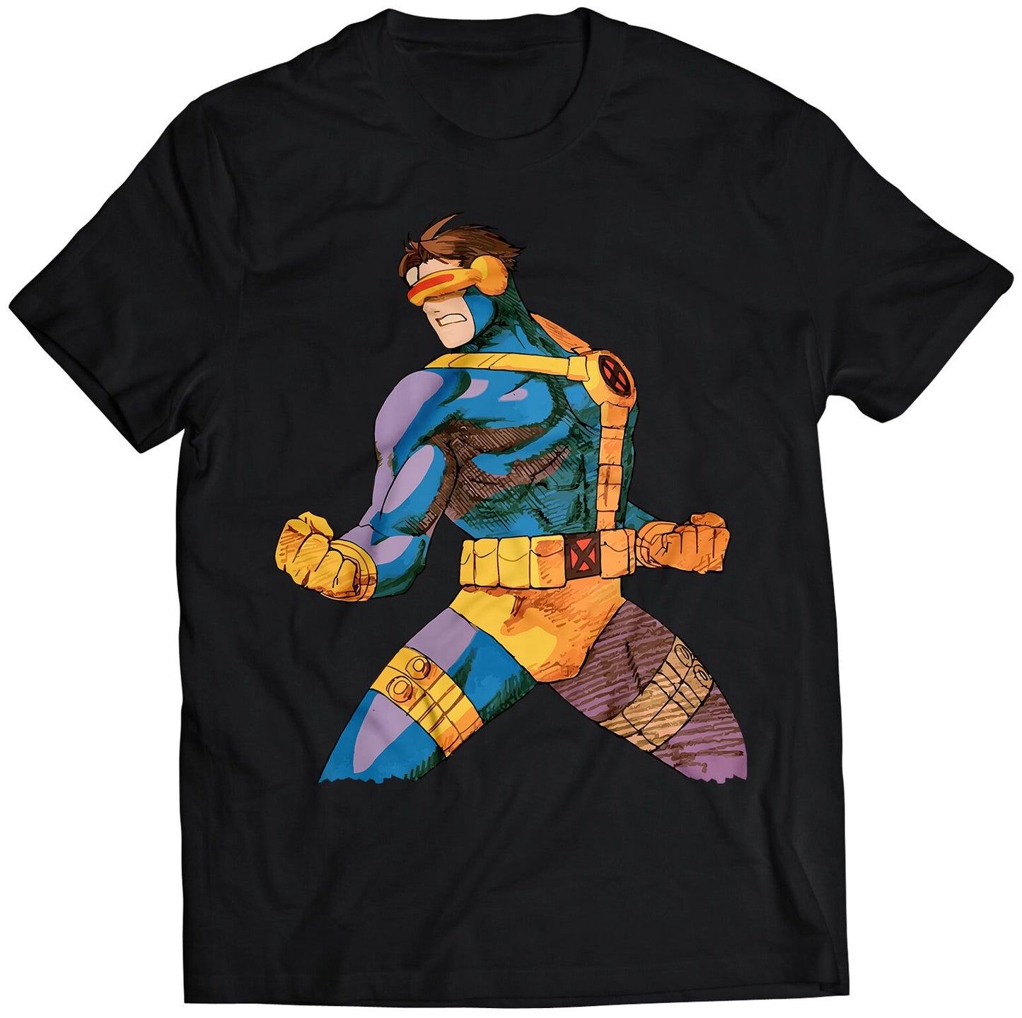 MVC2 Scott Summers V2 Premium Unisex T-shirt (Vectorized Design)