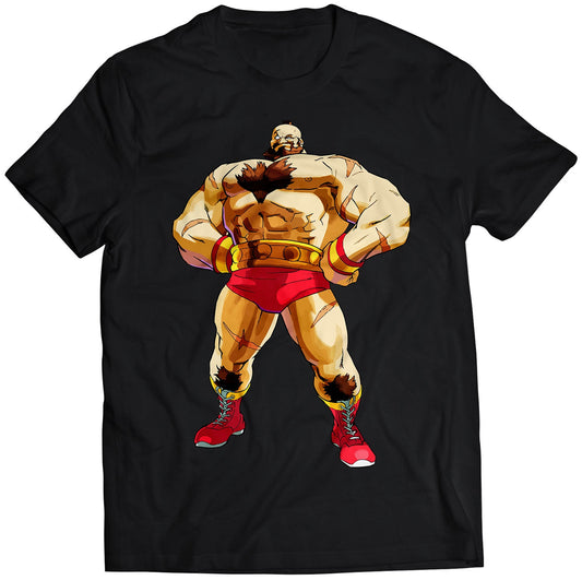 MVC Zangief Premium Unisex T-shirt (Vectorized Design)