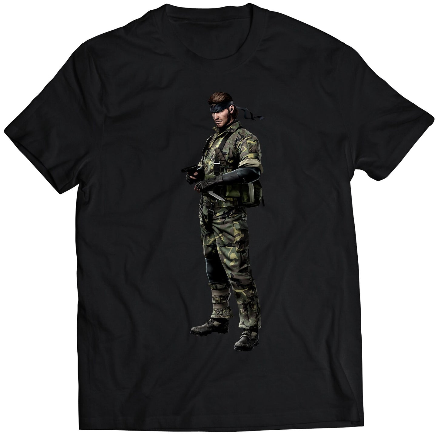 MGS Snake Eater Big Boss Premium Unisex T-shirt (Vectorized Design)