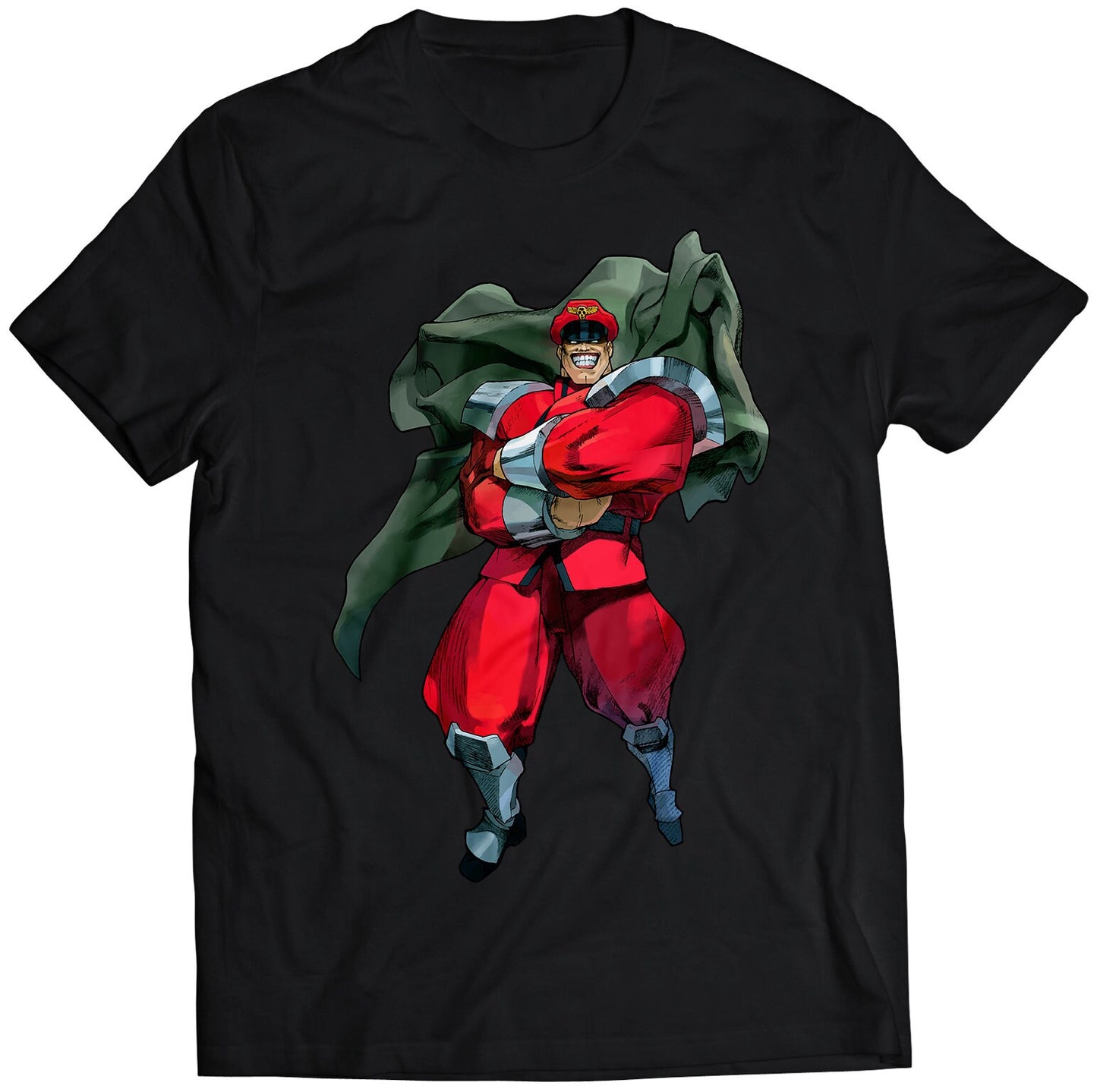 M Bison Dictator Alpha 3 Premium Unisex T-shirt (Vectorized Design)