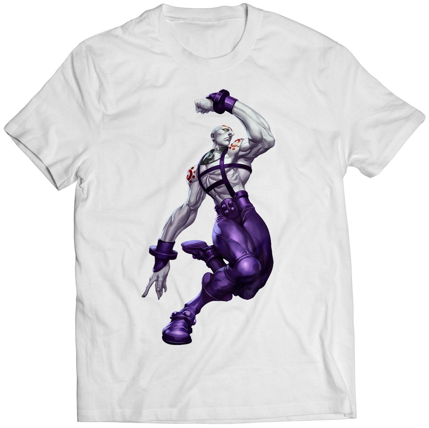 Necro 3S Street Fighting 3rd Strike OE Online Edition Premium Unisex T-shirt (Vectorized Design)