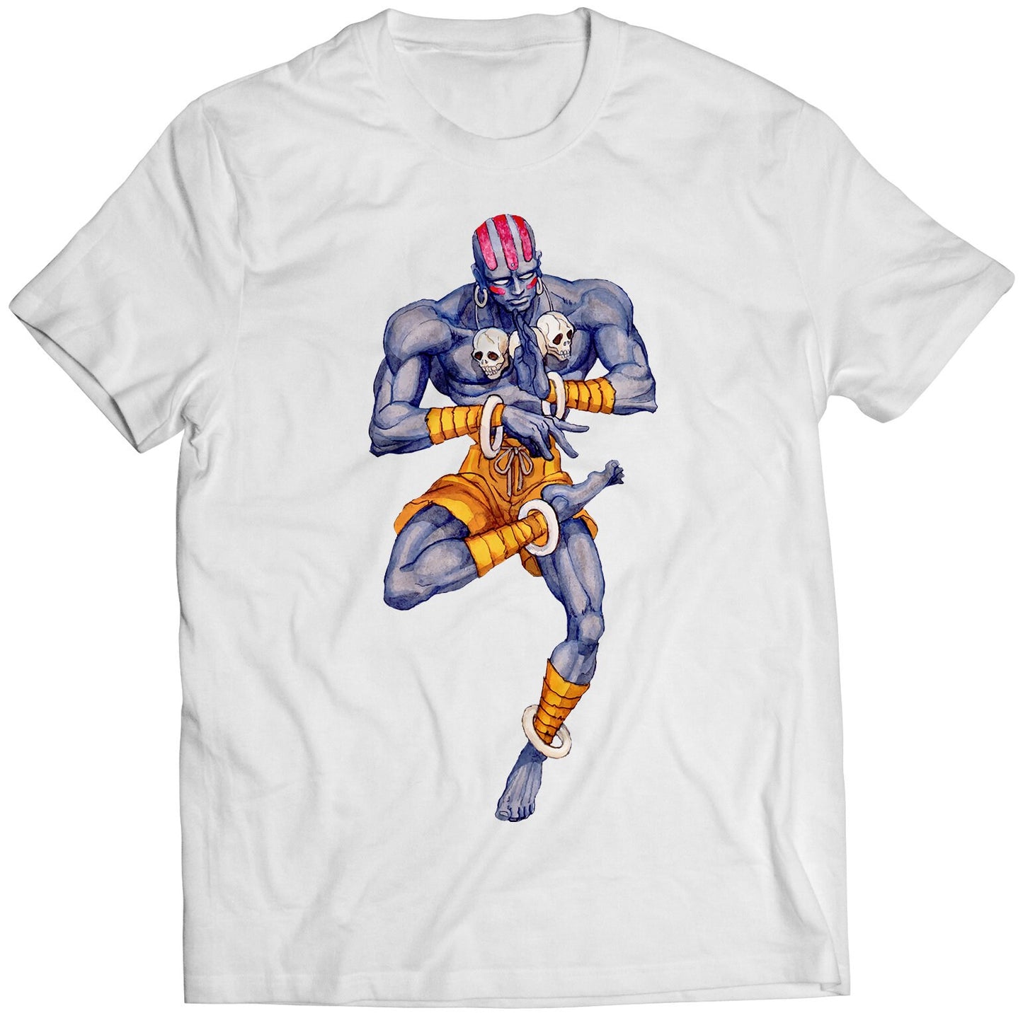 Dhalsim SF2 Champion Edition Premium Unisex T-shirt (Vectorized Design)