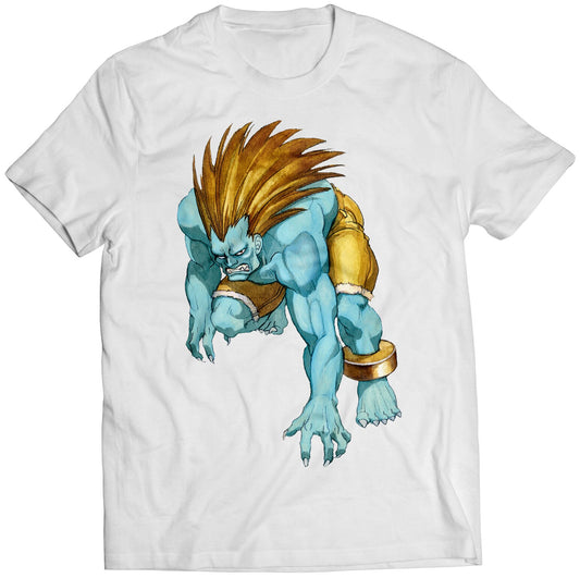 Blanka SF2 Champion Edition Premium Unisex T-shirt (Vectorized Design)