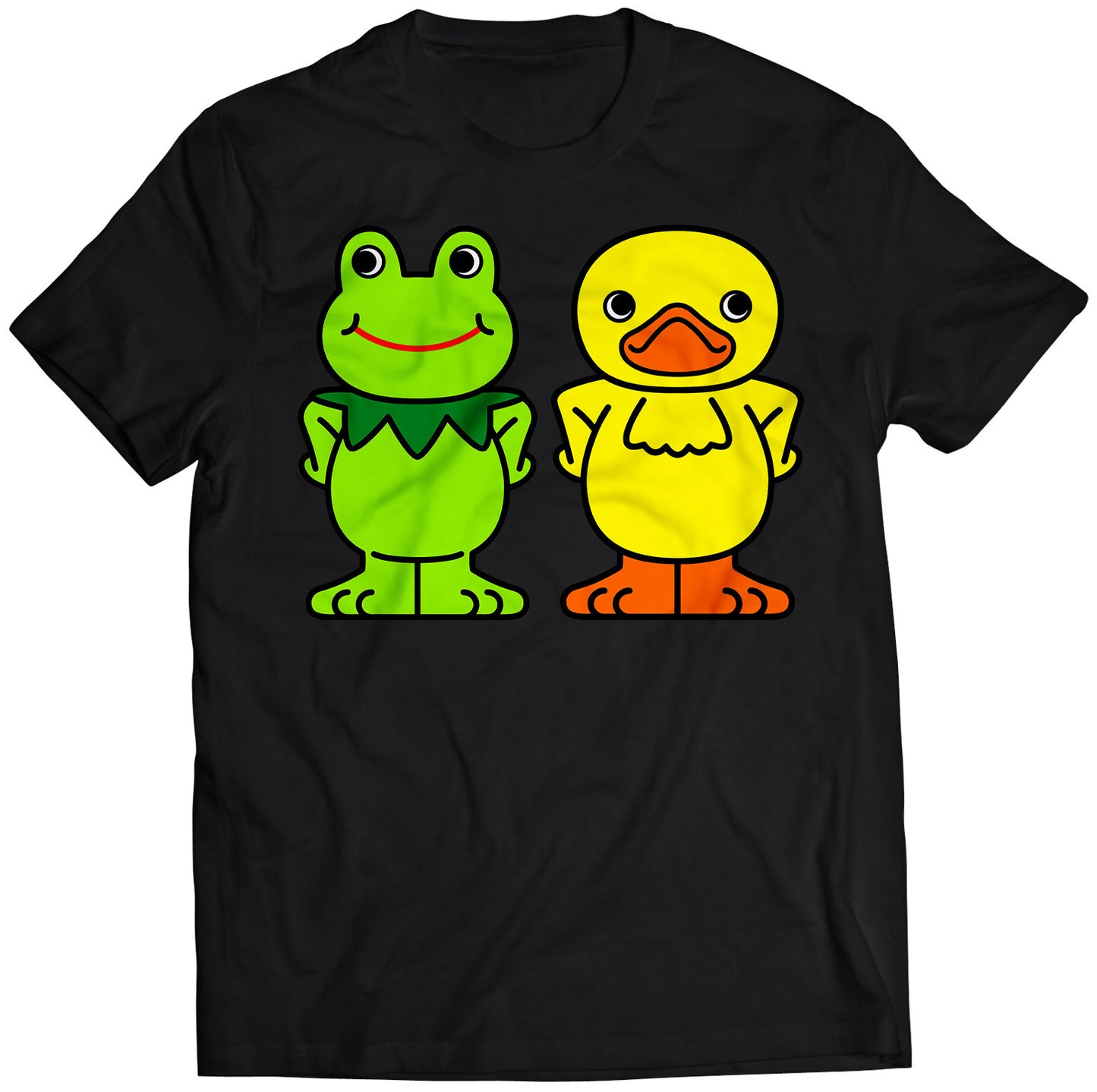 Ga-ko & Kerotan MGO Frog Metal Gear Online Premium Unisex T-shirt (Vectorized Design)