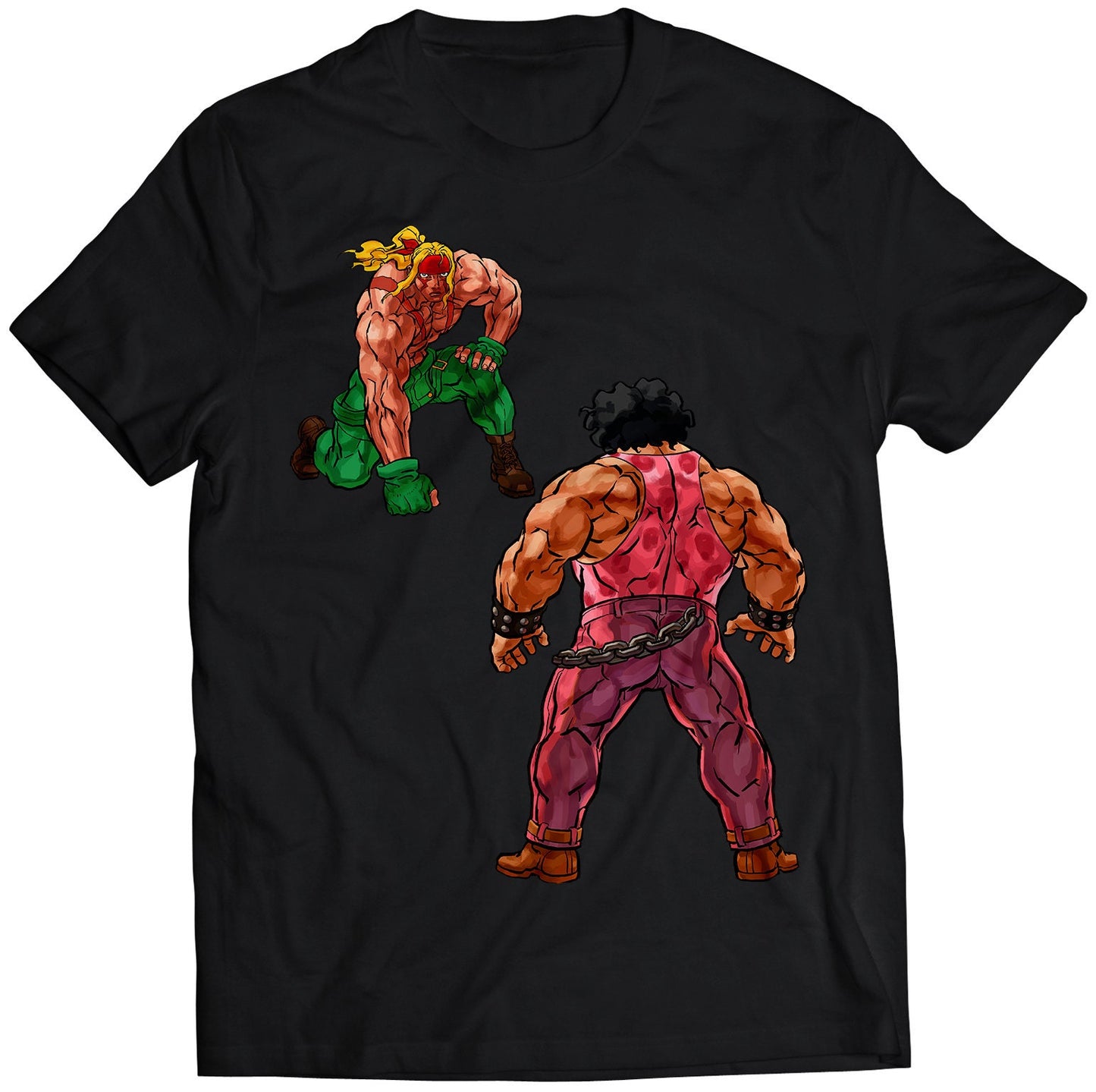 Alex VS Hugo SF3 2nd Impact Premium Unisex T-shirt (Vectorized Design)