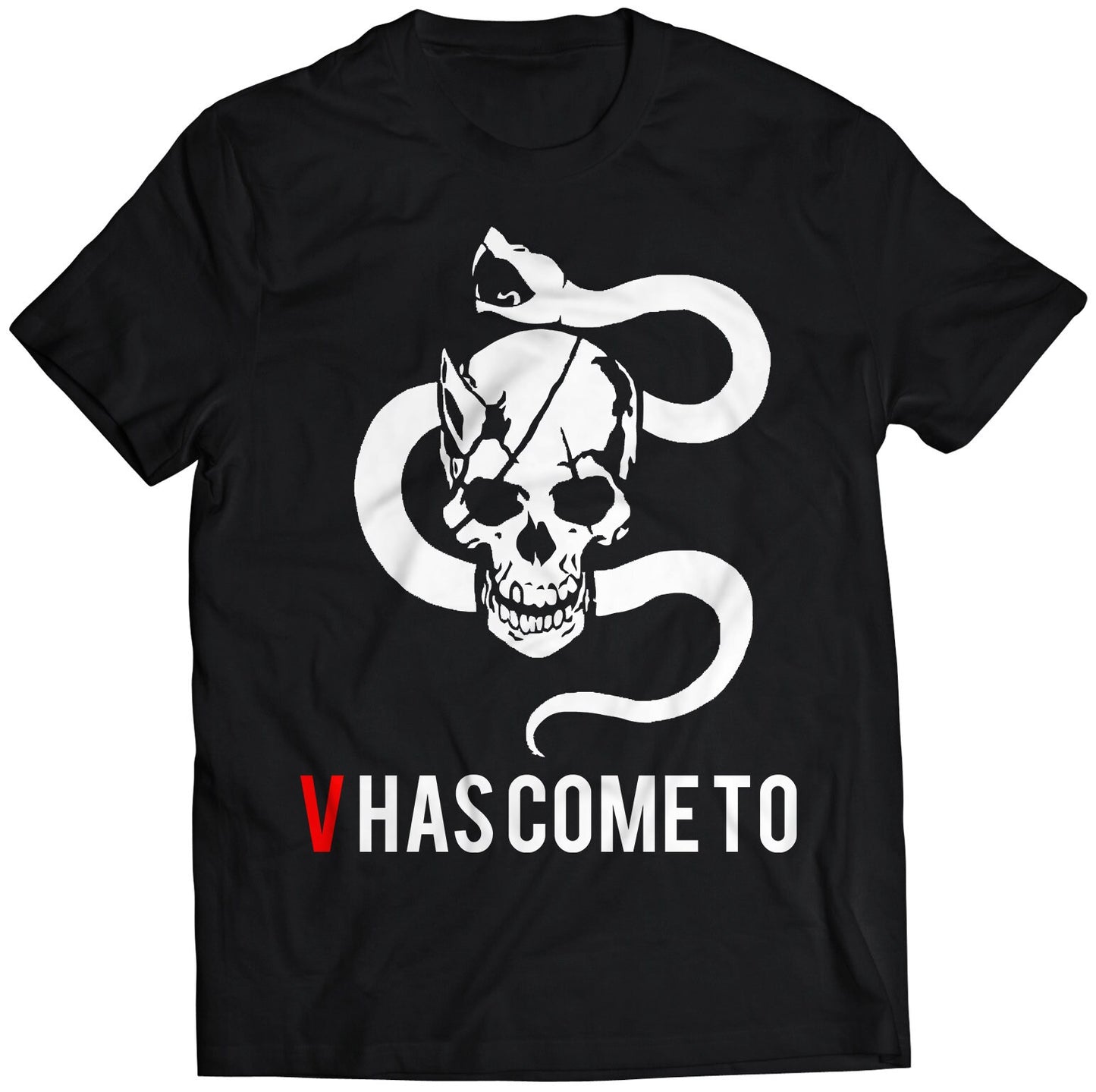 V Has Come To Outer Heaven MGS Premium Unisex T-shirt (Vectorized Design)