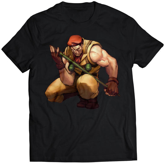 Rolento sitting T-shirt (Vectorized Design).