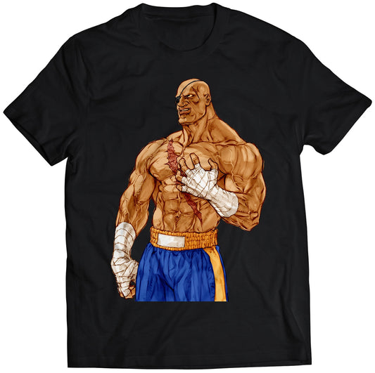 CVS2 Sagat T-shirt (Vectorized Design)