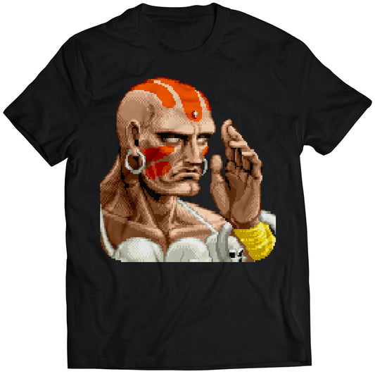 Dhalsim Portrait Super Street Fighter 2 Turbo Premium Unisex T-shirt.