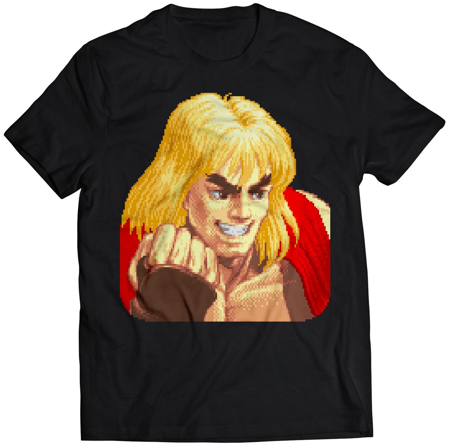 Ken Portrait Super Street Fighting 2 Turbo Premium Unisex T-shirt.