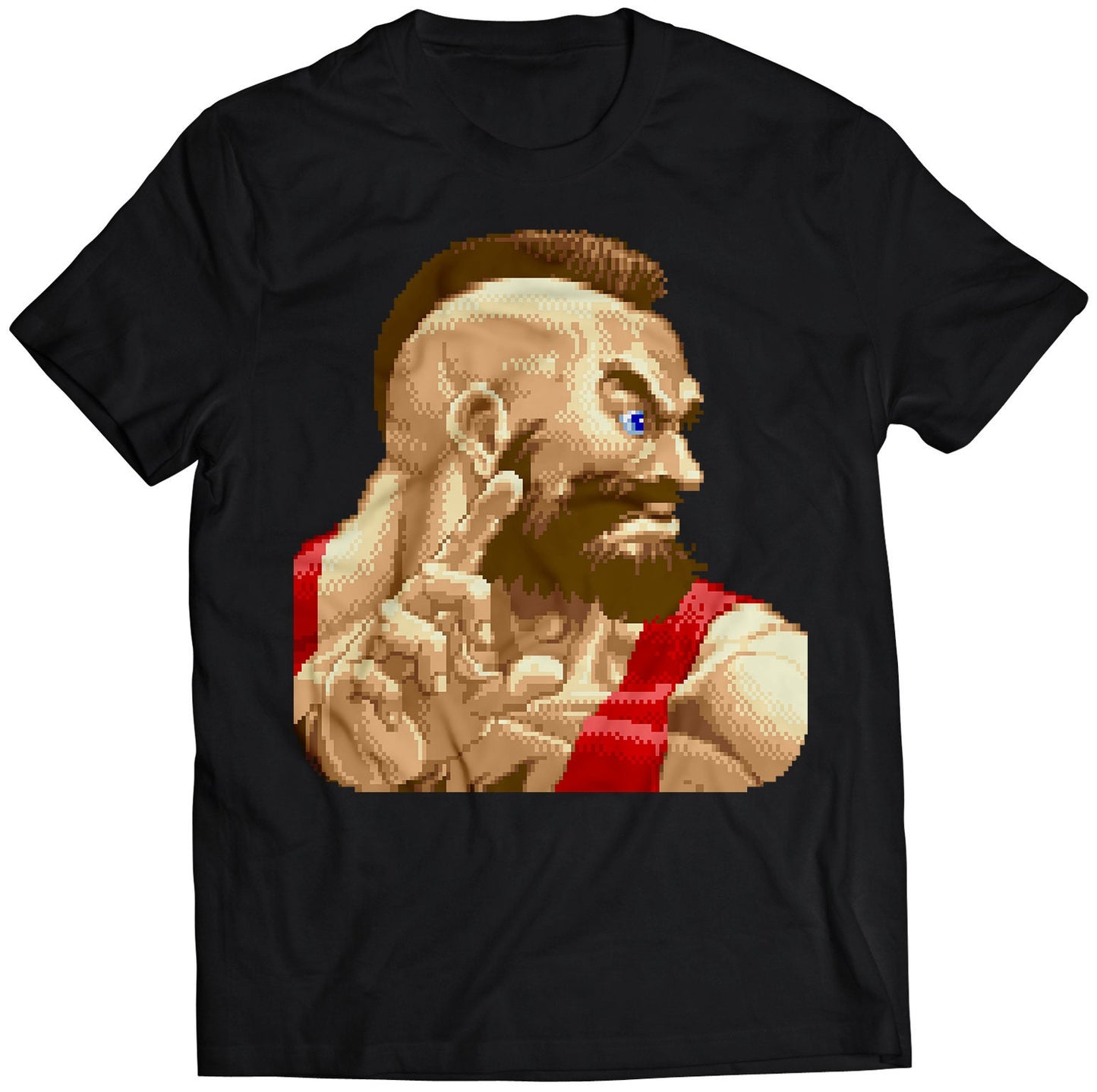 Zangief Portrait SSF2T Premium Unisex T-shirt.