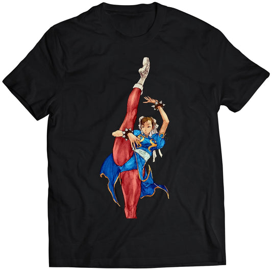 CVS2 Chun Li T-shirt (Vectorized Design)