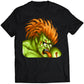 Blanka Defeated Portrait SF2 Premium Unisex T-shirt.