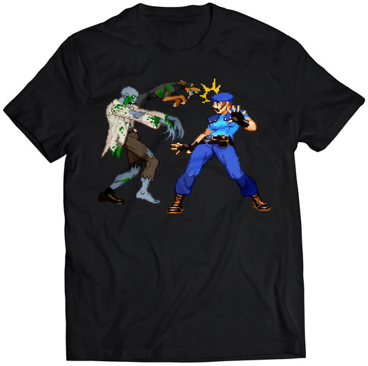 Jill Valentine VS Zombie & Dog T-shirt