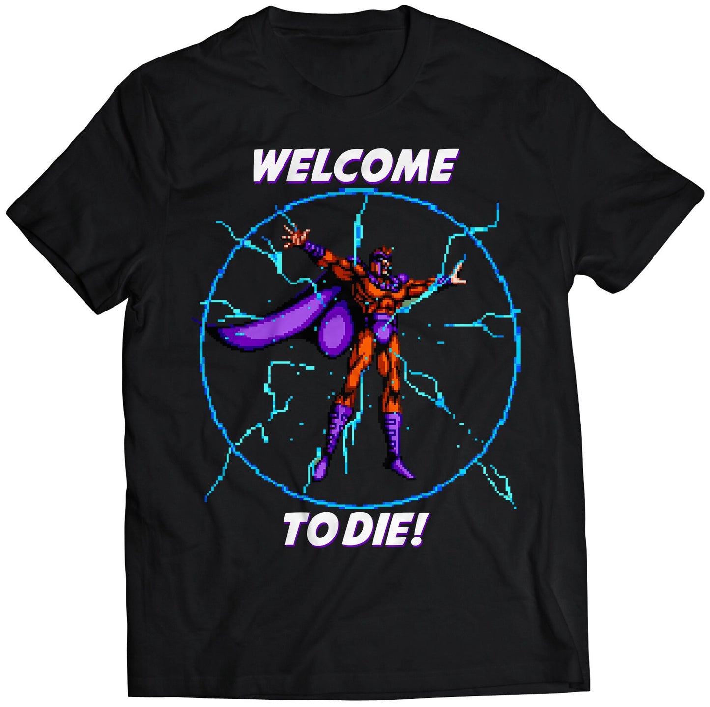 Mutants Arcade Welcome To Die T-shirt