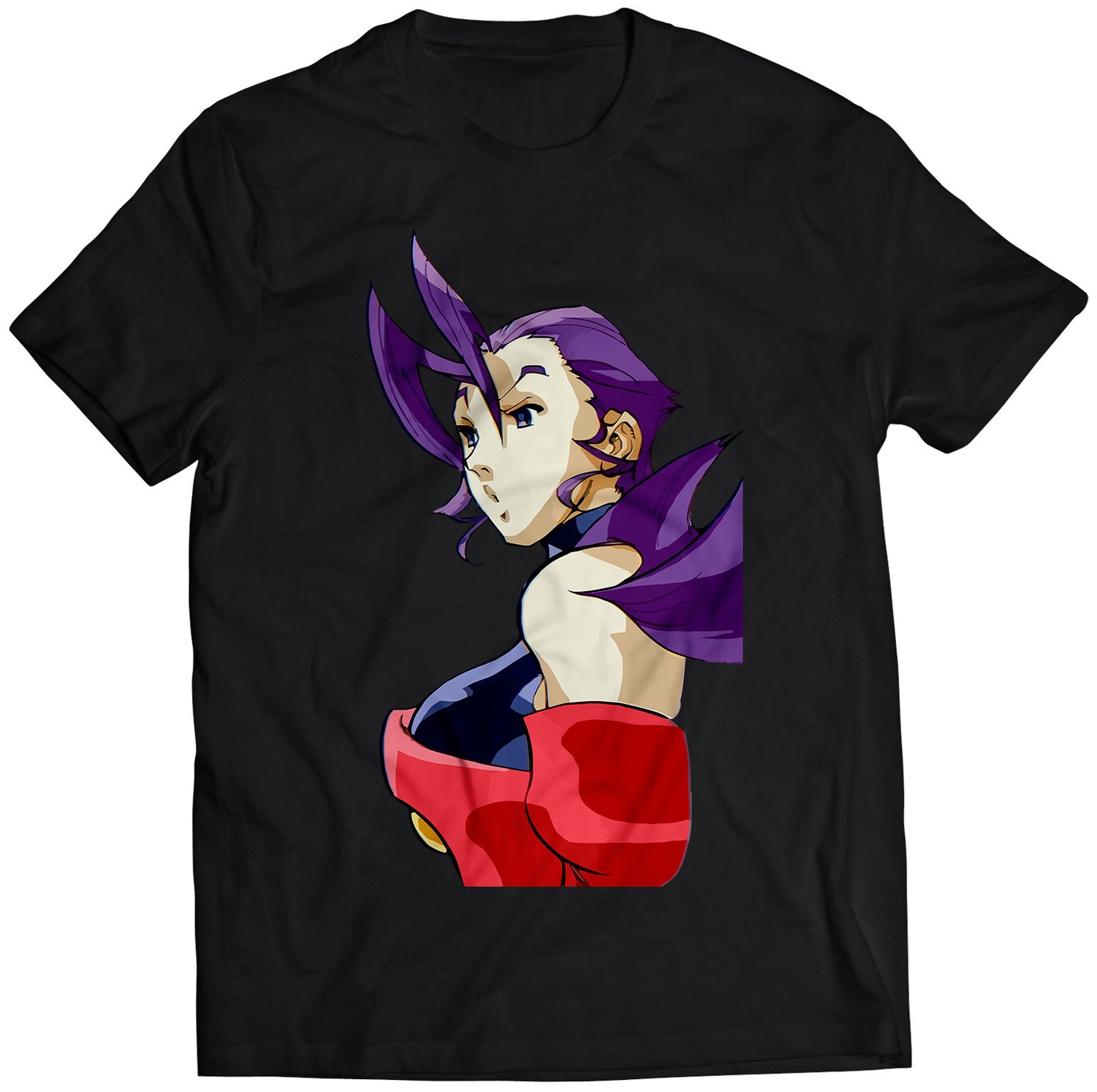 Rose Alpha 3 Portrait Premium Unisex T-shirt (Vectorized Design)