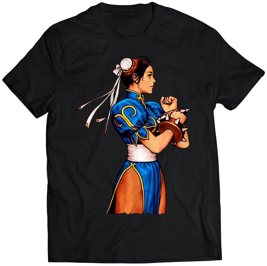 CVS2 Chun Li Premium Unisex T-shirt (Vectorized Design)