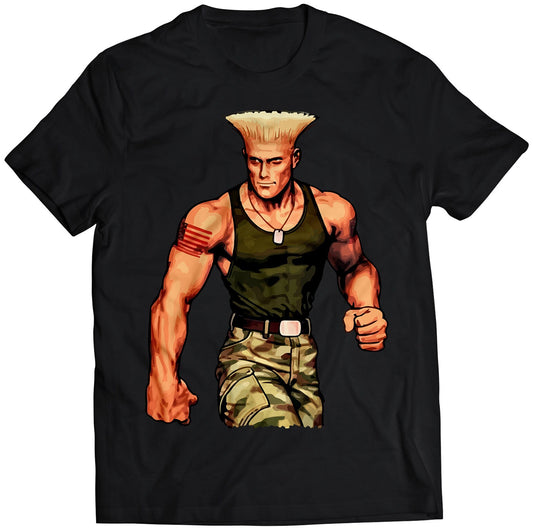 CVS2 Guile Premium Unisex T-shirt (Vectorized Design)