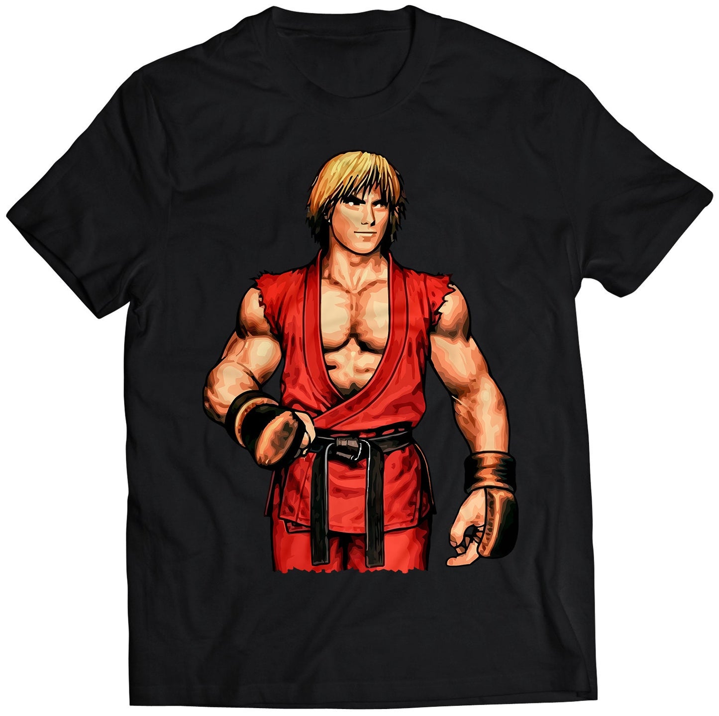 CVS2 Ken Masters Premium Unisex T-shirt (Vectorized Design)