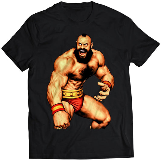 CVS2 Zangief Premium Unisex T-shirt (Vectorized Design)