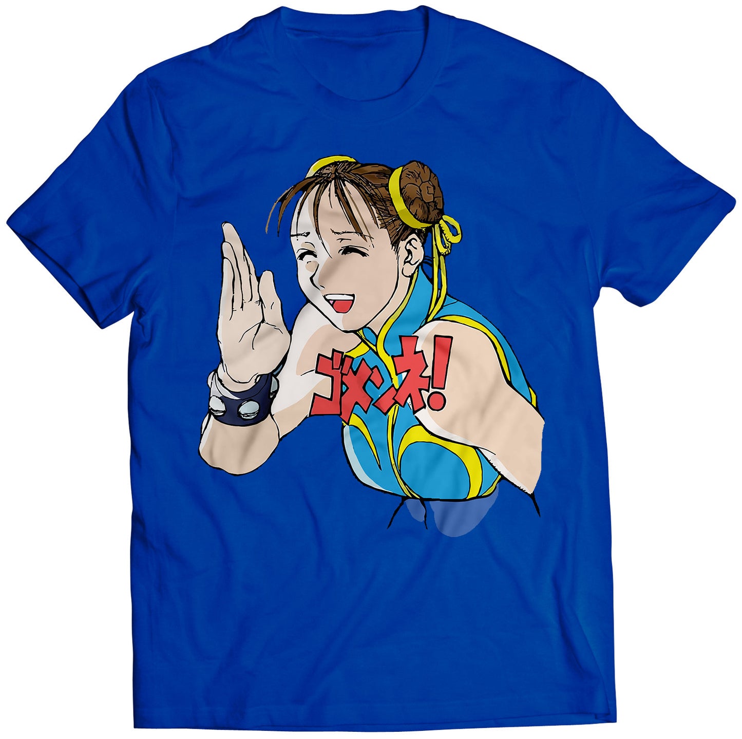 Gomen Ne! Chun Li Sorry Premium Unisex T-shirt (Vectorized Design)