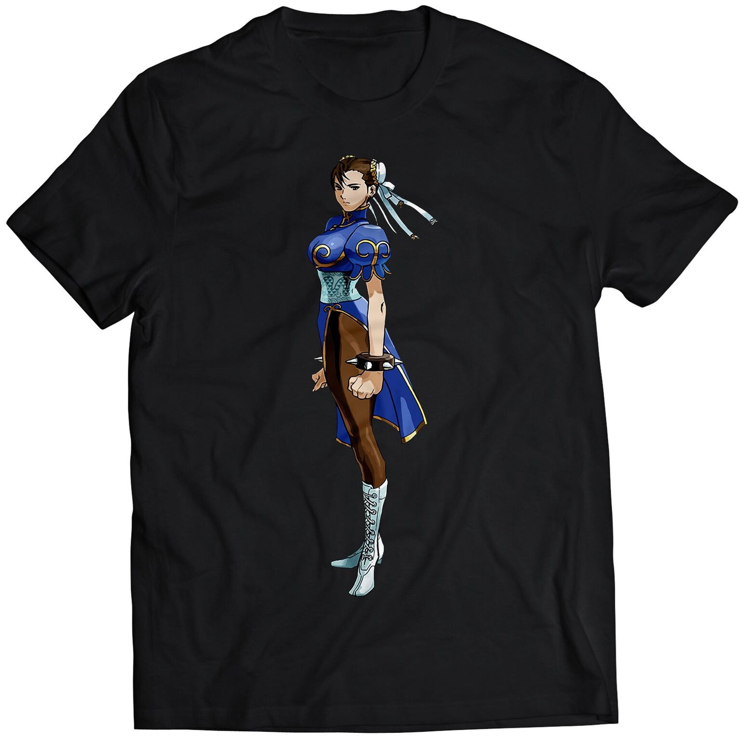 MVC Chun Li Premium Unisex T-shirt (Vectorized Design)