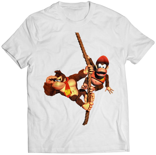 Donkey Diddy Kong Country Premium Unisex T-shirt (Vectorized Design)