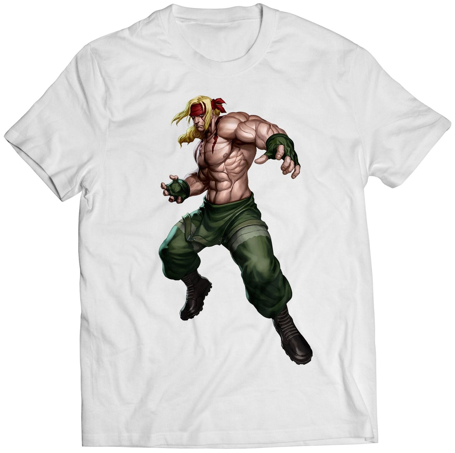 Alex 3S Street Fighting 3rd Strike OE Online Edition Premium Unisex T-shirt (Vectorized Design)