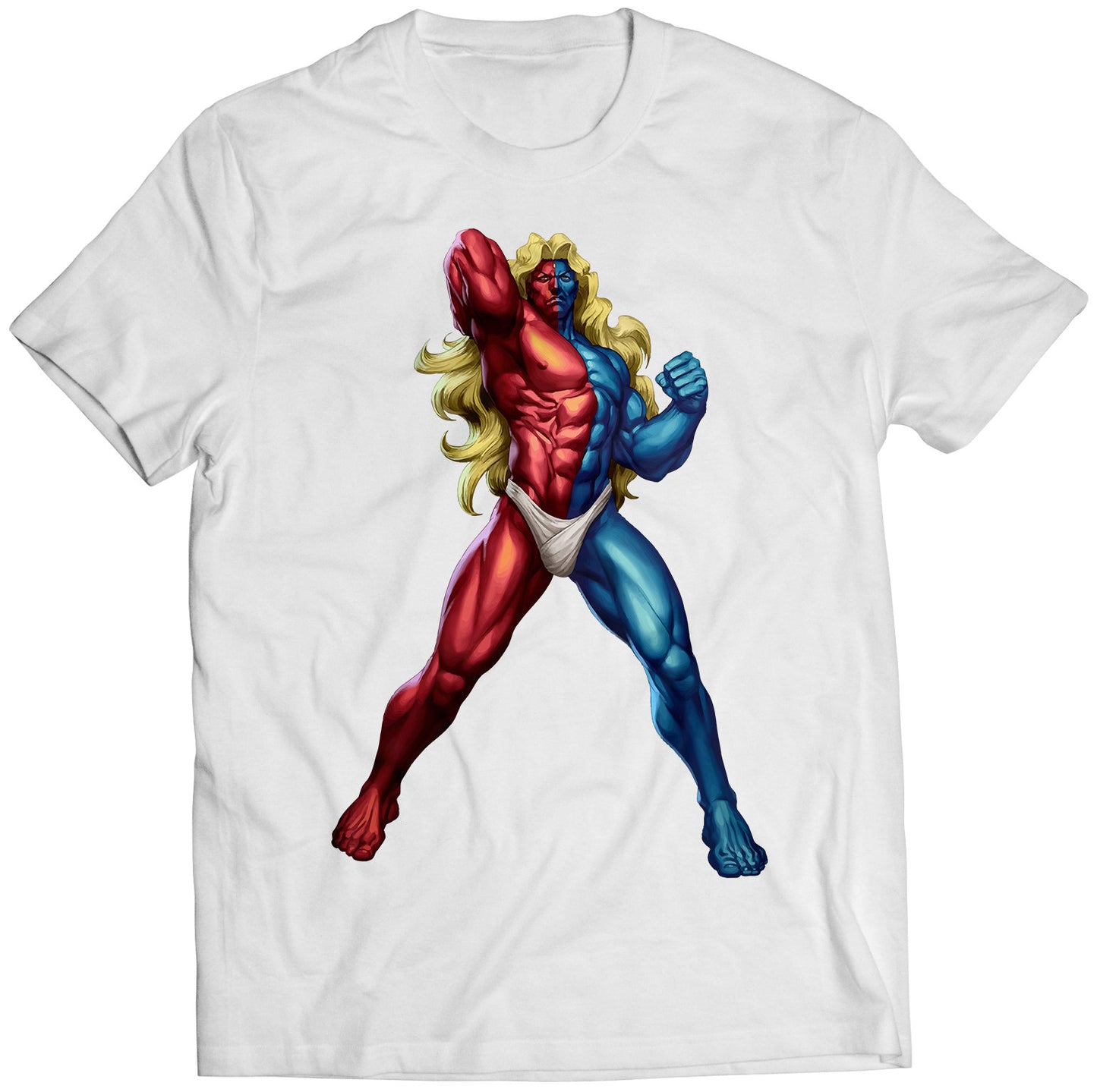 Gill 3S Street Fighting 3rd Strike OE Online Edition Premium Unisex T-shirt (Vectorized Design)