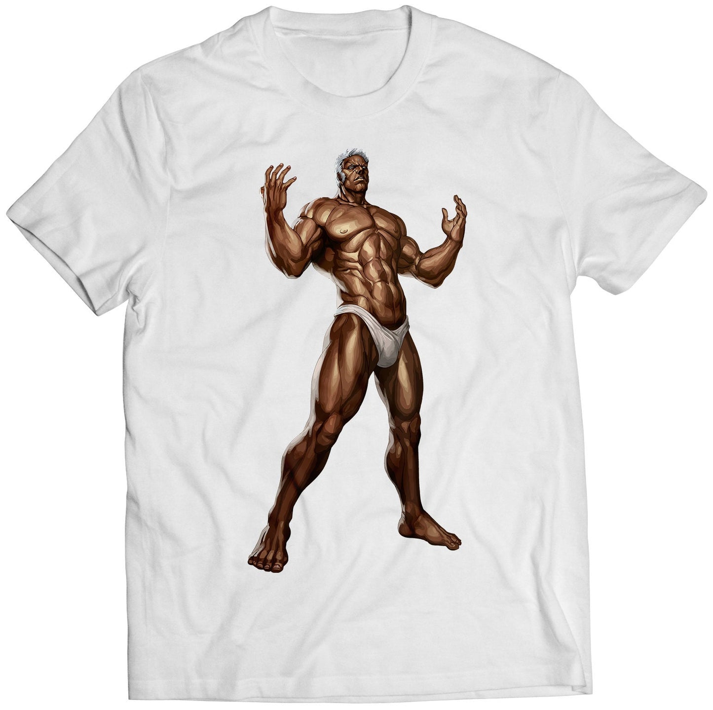 Urien 3S Street Fighting 3rd Strike OE Online Edition Premium Unisex T-shirt (Vectorized Design)